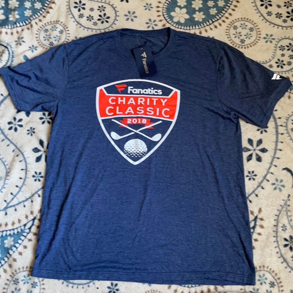 Fanatics charity classic golf tee
